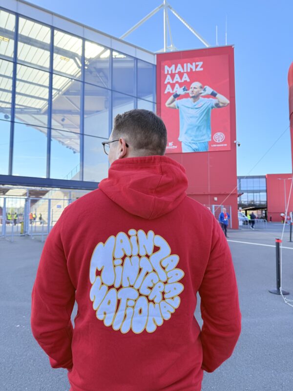 "MAINZAAA INTERNATIONAL" - Hoodie rot