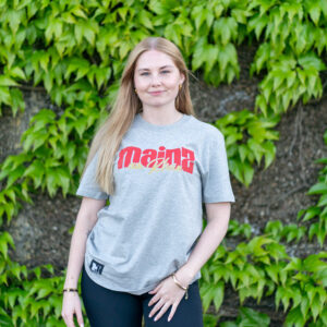 "Mainz am Rhein" - T-Shirt grau