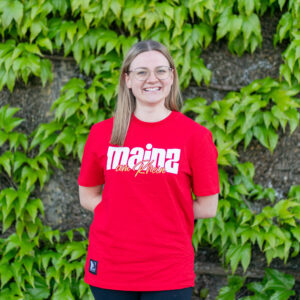 "Mainz am Rhein" - T-Shirt rot