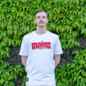 "Mainz am Rhein" - T-Shirt weiß