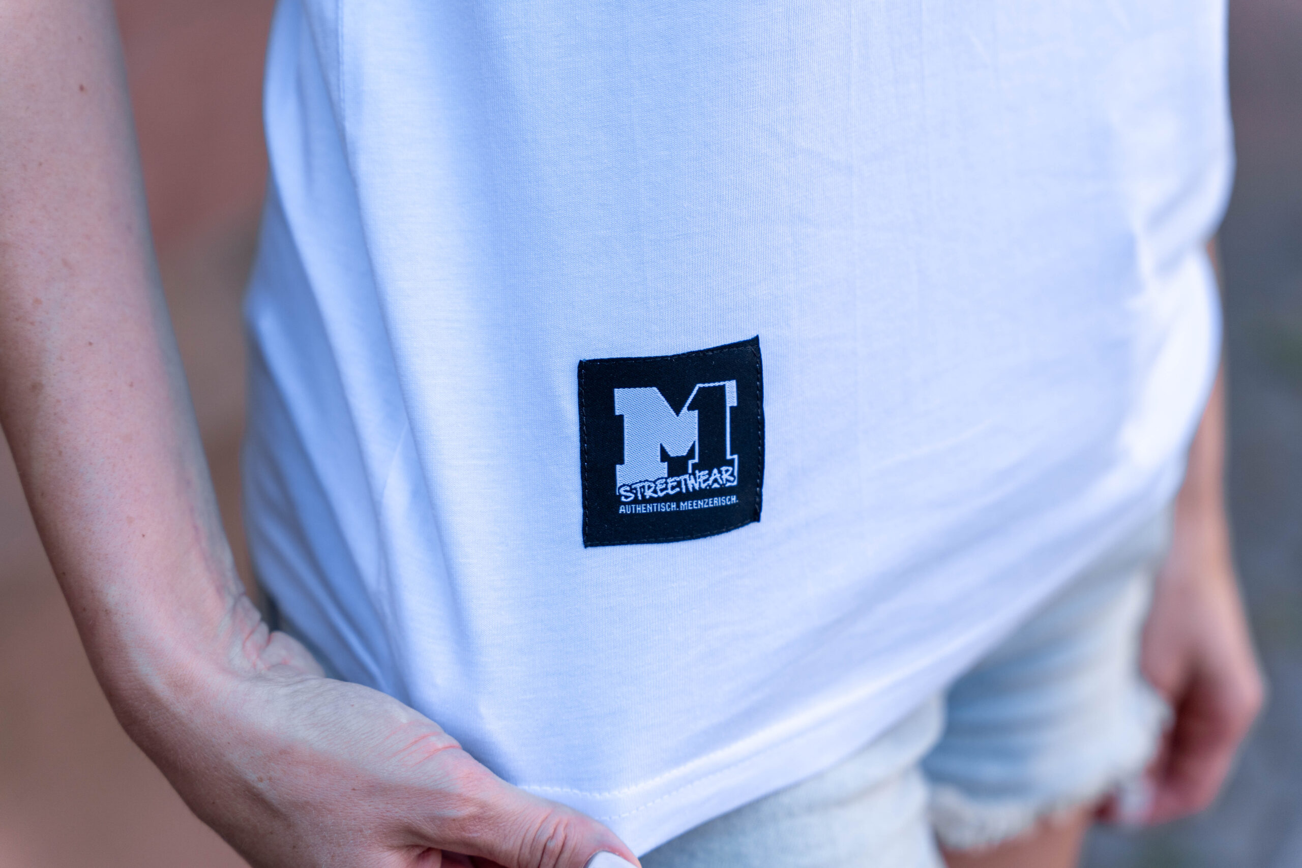 "Weck, Worscht un' Woi" - T-Shirt weiß – Bild 3