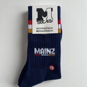 "Forza Magonza"-Tennissocke - blau