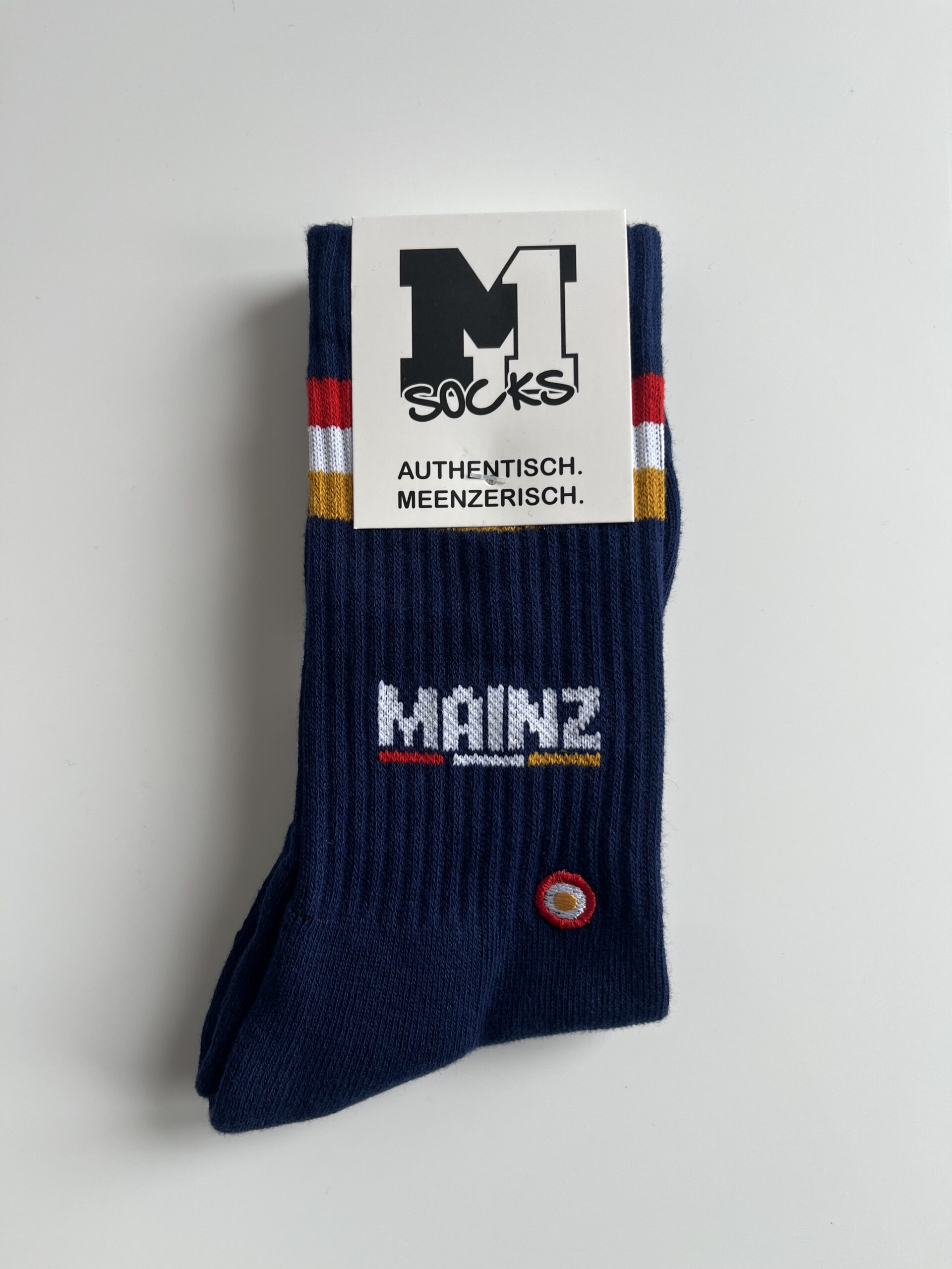 "Forza Magonza"-Tennissocke - blau