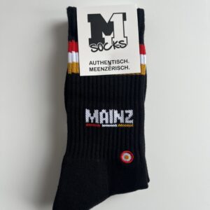 "Forza Magonza"-Tennissocke - schwarz