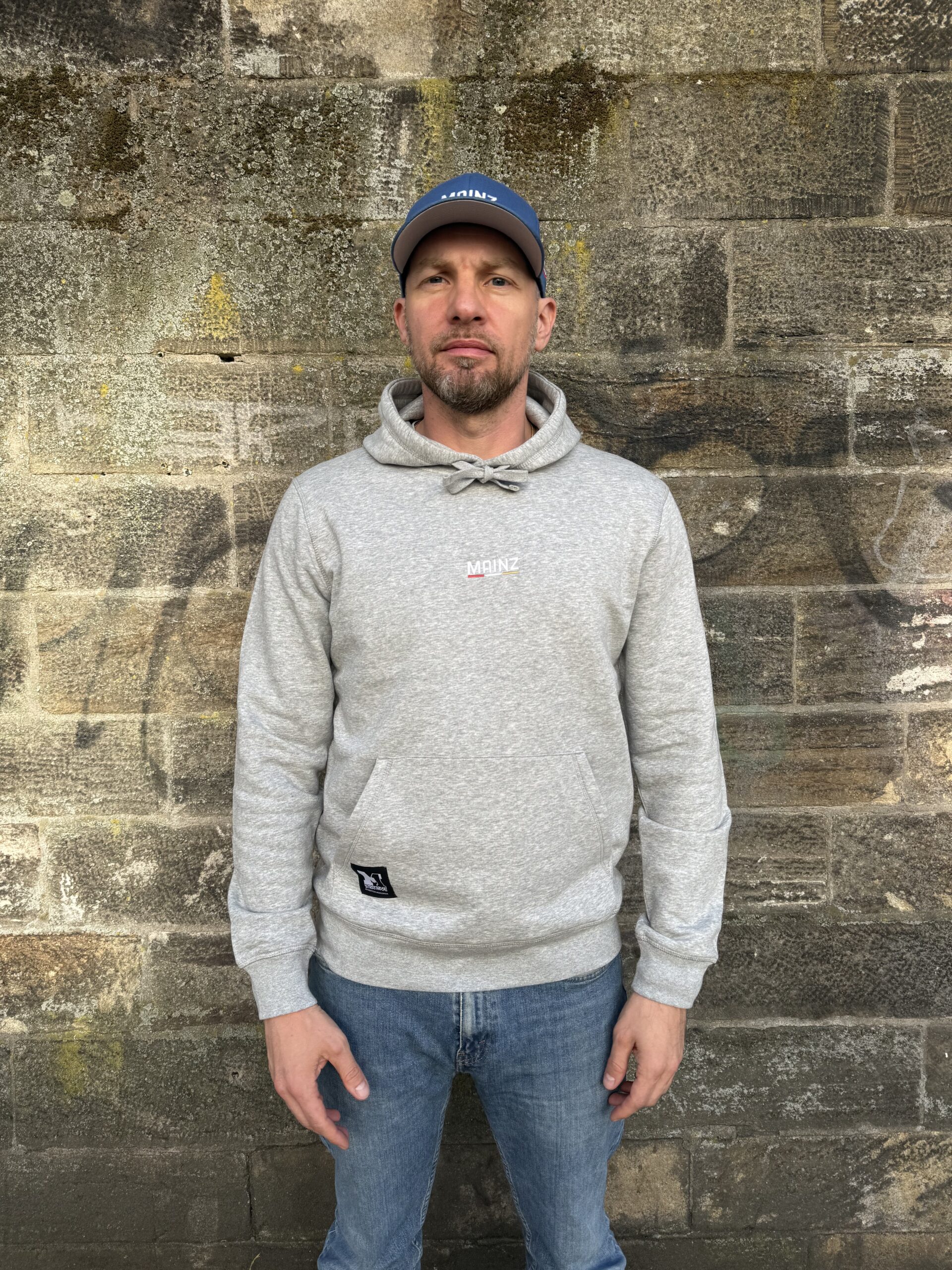 PRE-ORDER: "Forza Magonza"-Hoodie - grau