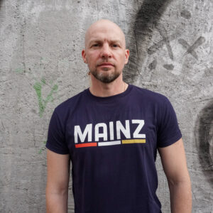 "Forza Magonza" - T-Shirt dunkelblau