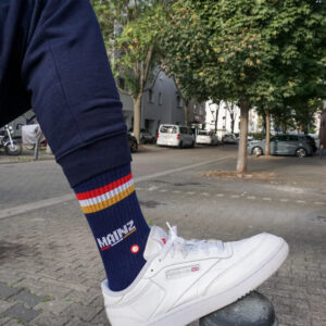"Forza Magonza"-Tennissocke - blau