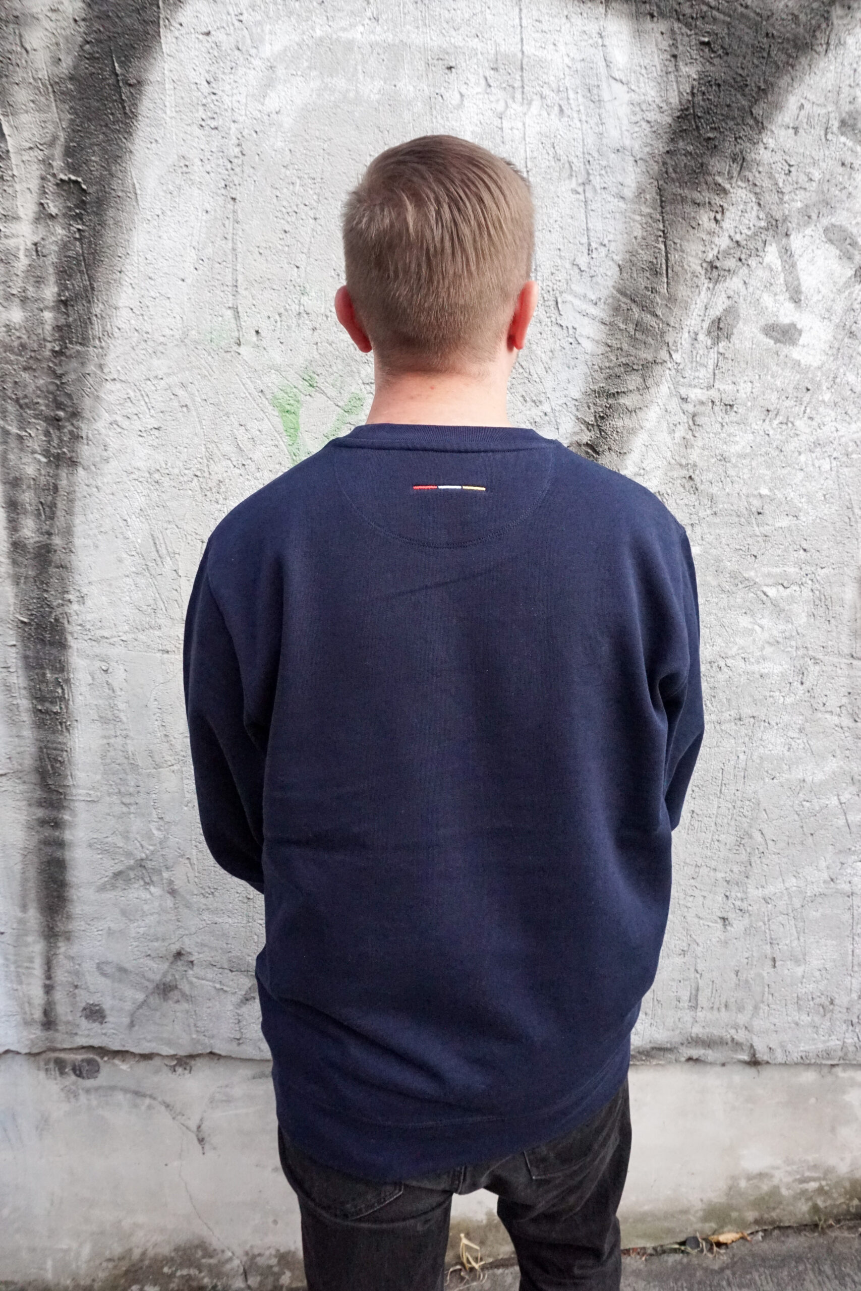 "Forza Magonza"-Sweatshirt - dunkelblau – Bild 2