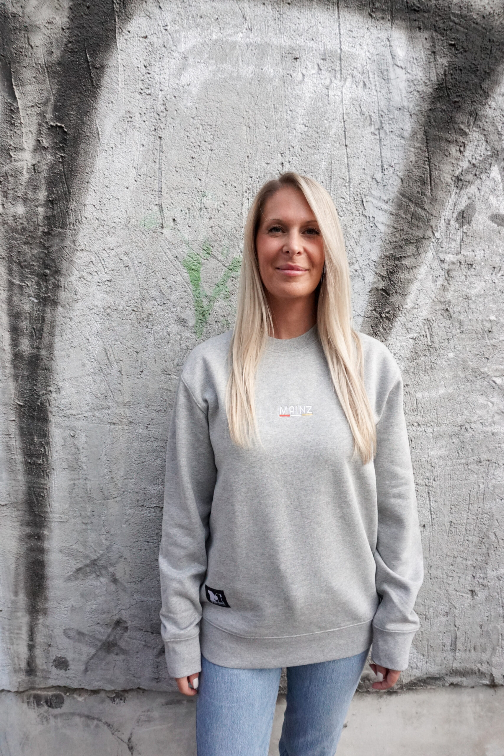 "Forza Magonza"-Sweatshirt - grau