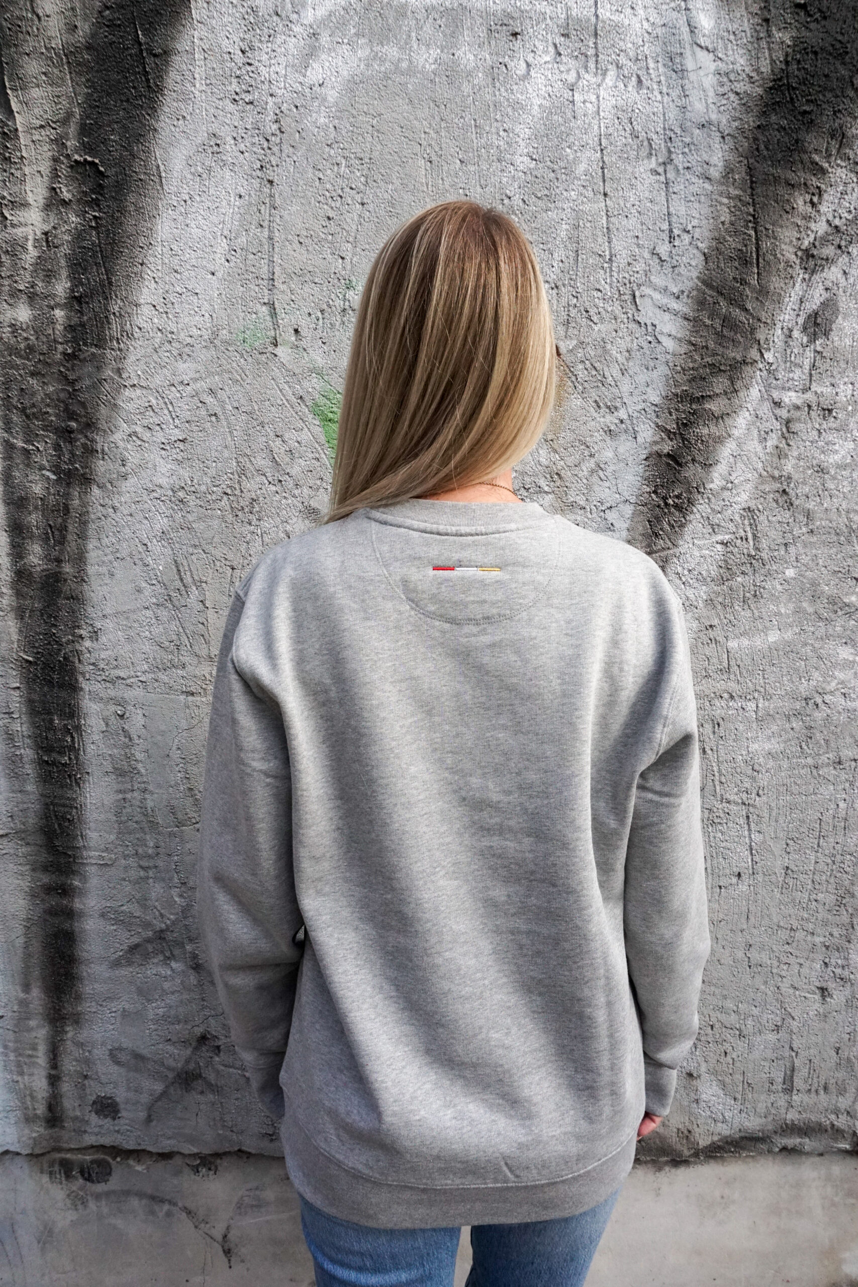 "Forza Magonza"-Sweatshirt - grau – Bild 2